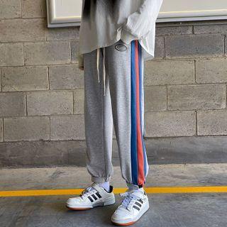 Logo Color Block Jogger Sweatpants