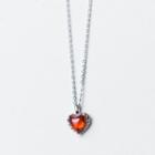 S925 Sterling Silver Heart Necklace