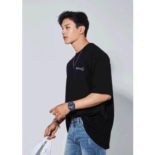 Neonsign Printed Boxy T-shirt