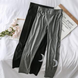 Moon-print Leggings