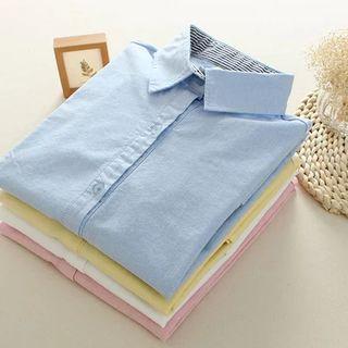 Plain Oxford Shirt