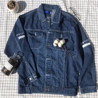Applique Embroidered Denim Jacket