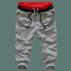 Color-block Capri Sweatpants