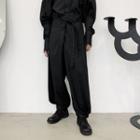 Waist-tie Harem Pants