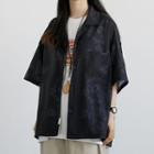 Print Oversized Short Sleeve Cargo Jacket