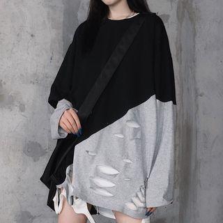 Rip Mock Two Piece Long-sleeve T-shirt