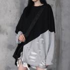 Rip Mock Two Piece Long-sleeve T-shirt