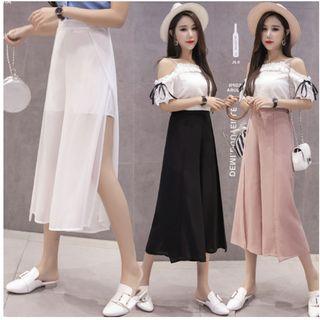 Chiffon Midi Culottes