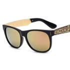 Patterned Retro Sunglasses