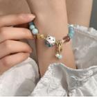 Cat Pearl Elastic Bracelet Bracelet - Cat - Blue - One Size