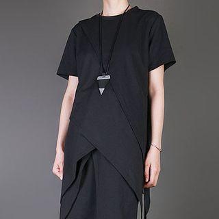 Short-sleeve Slim-fit T-shirt Dress