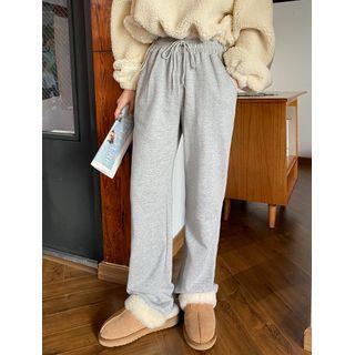 Plus Size Straight-leg Sweatpants