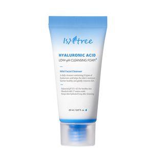 Isntree - Hyaluronic Acid Low-ph Cleansing Foam Mini 20ml