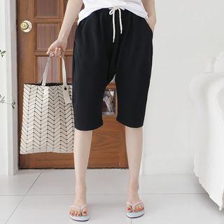 Cropped Baggy Sweatpants