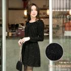 Glitter A-line Dress