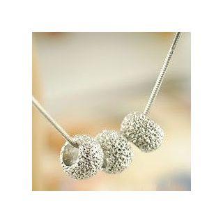Alloy Bead Pendant Necklace As Shown In Figure - One Size