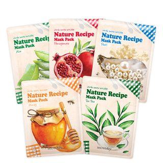 Secret Key - Nature Recipe Mask Pack Set 10pcs