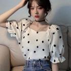 Dot Print Blouse / Camisole Top