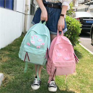 Bow-knot Nylon Backpack