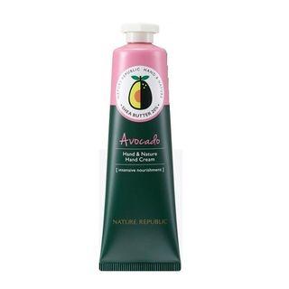 Nature Republic - Hand & Nature Hand Cream - 23 Types New Package - Avocado