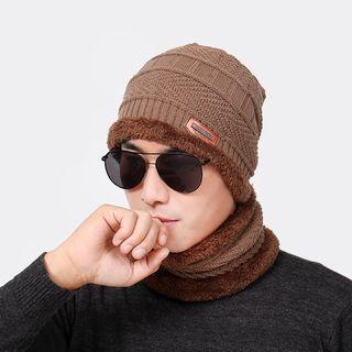 Fleece-lined Knit Beanie