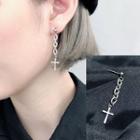 Cross Dangle Earring