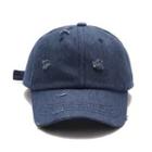 Ripped Denim Baseball Cap