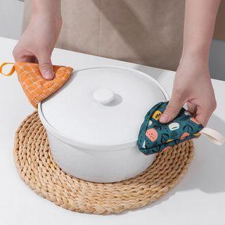 Print Triangle Oven Glove (various Designs) / Set