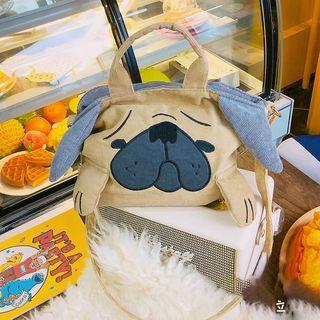 Dog Canvas Crossbody Bag Dog - One Size
