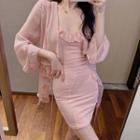 Spaghetti Strap Dress / Top / Light Jacket / Mini Skirt