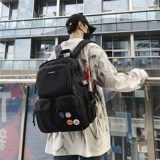 Pinned Lettering Backpack