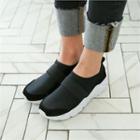 Band-trim Strapless Sneakers