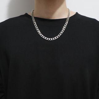 Steel Necklace Silver - One Size