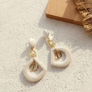 D Drop Earring