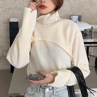 Tank Top / Turtle Neck Sweatshirt