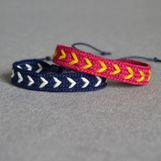 Two-tone Braided Bracelet