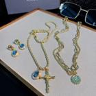 Cross / Coin Necklace / Set