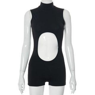 Sleeveless Cut-out Romper