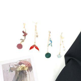 Mermaid Ear Stud / Clip-on Earring