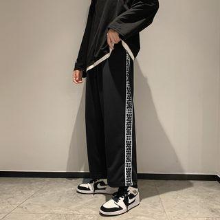 Print Straight-leg Sweatpants
