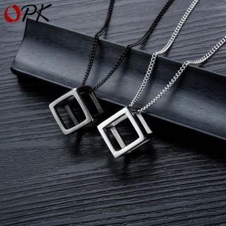 Cube Pendant / Necklace / Set