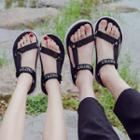 Couple Matching Adhesive Strap Sandals