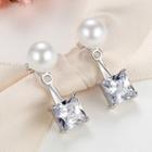 Beaded Jeweled Earring