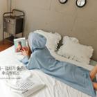 Raglan-sleeve Long Hoodie Dress