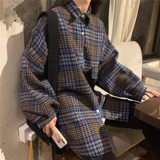 Plaid Zip Shirt