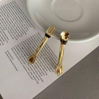 Alloy Spoon / Fork Hair Clip