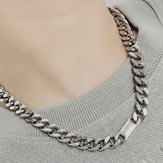 Chain Necklace 353 - Silver - One Size