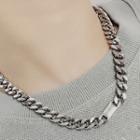 Chain Necklace 353 - Silver - One Size