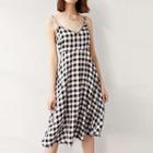 Gingham Strappy Dress