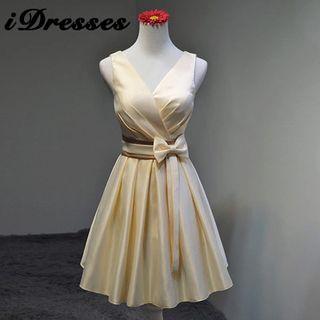 V-neck Cocktail Dress